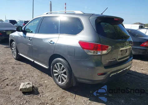 2016 Nissan Pathfinder S из США, поврежденный, VIN 5N1AR2MN0GC662323